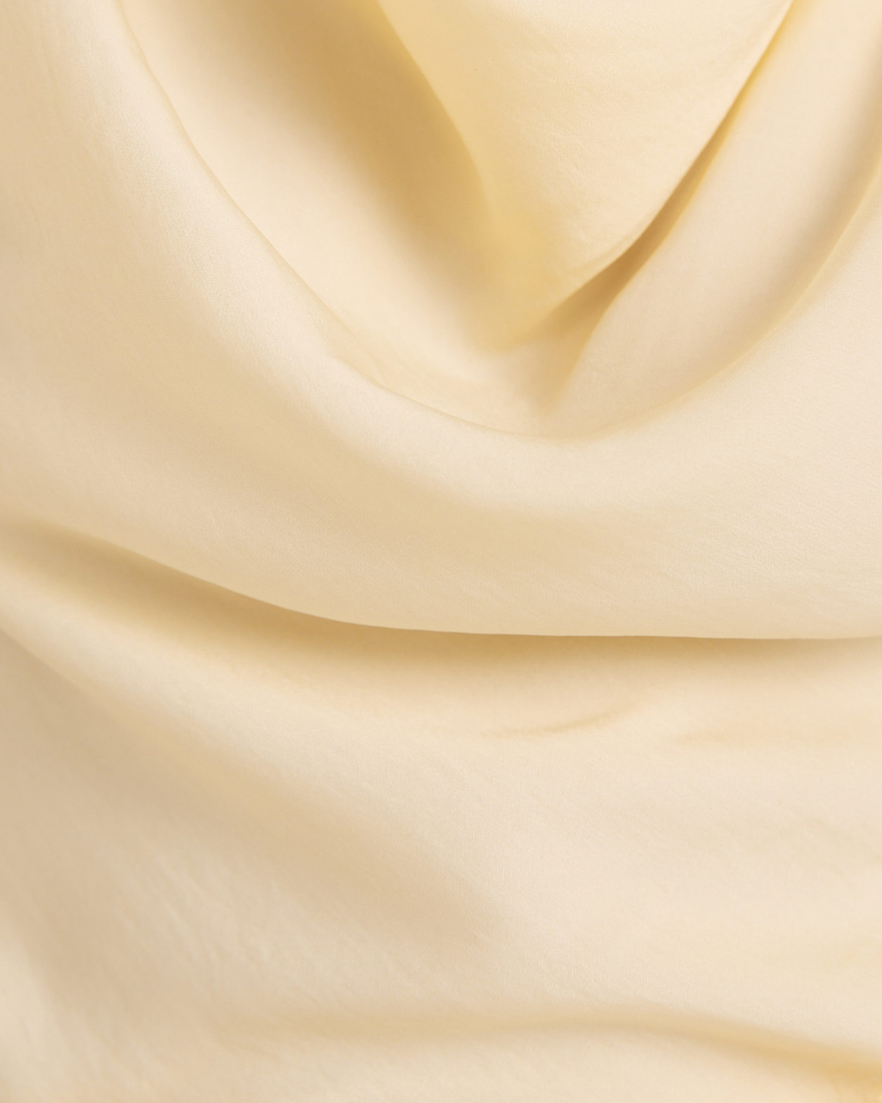 Lillian Cowl Neck Top in CAMOMILE