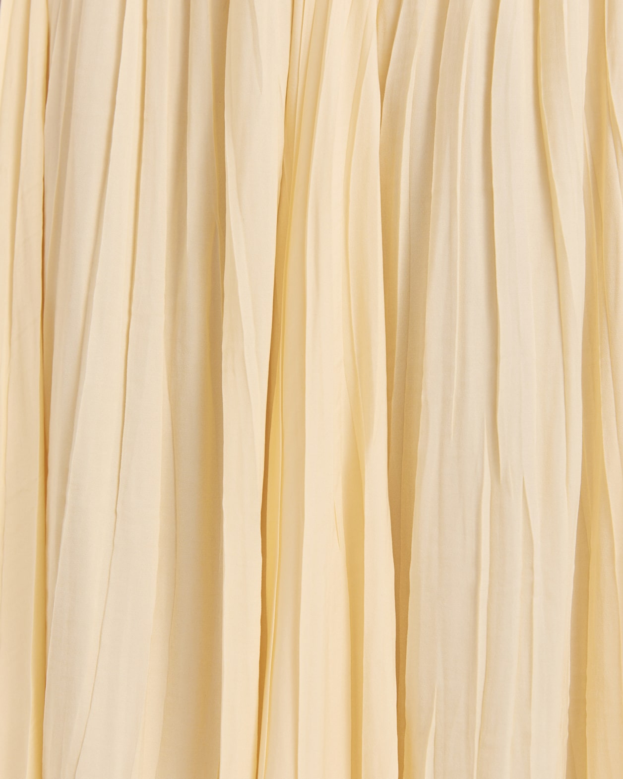 Lillian Pleated Skirt in CAMOMILE