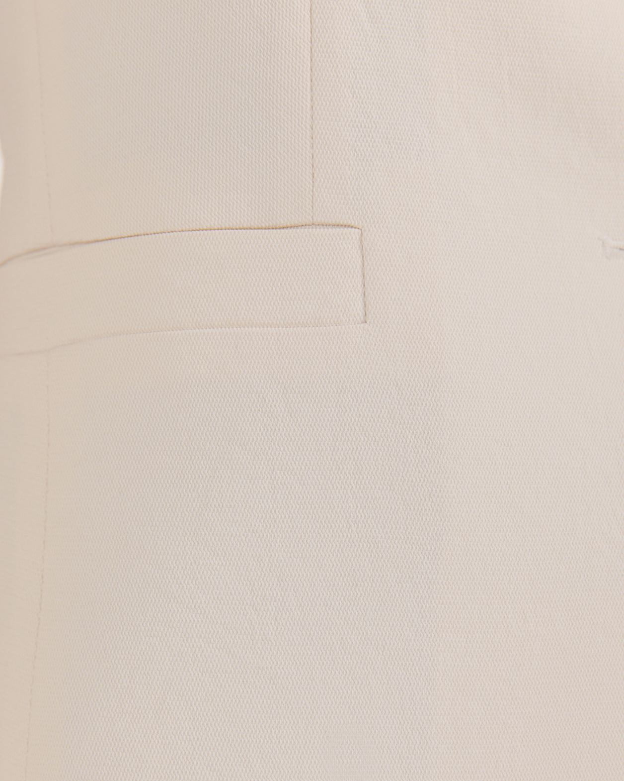 Dharma Cut Away Vest in MILK