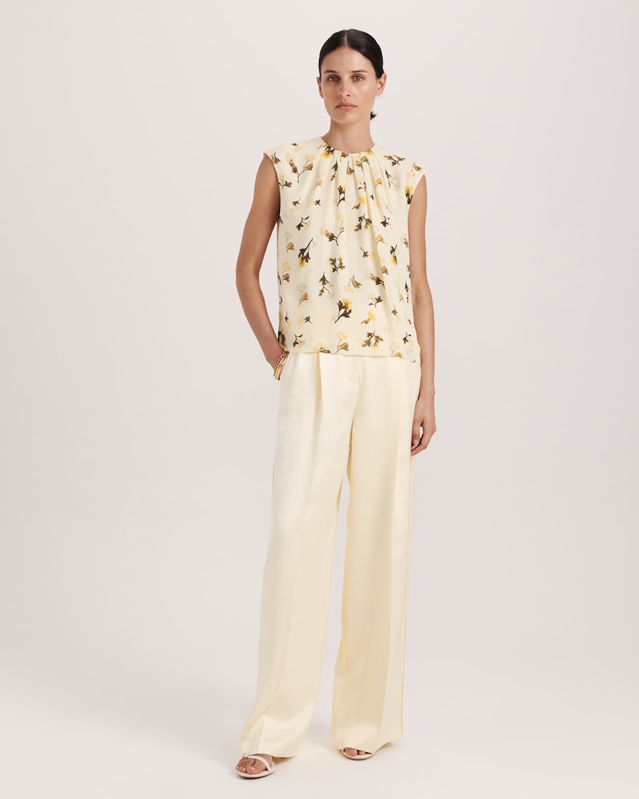 Chandelier Silk Top in MULTI