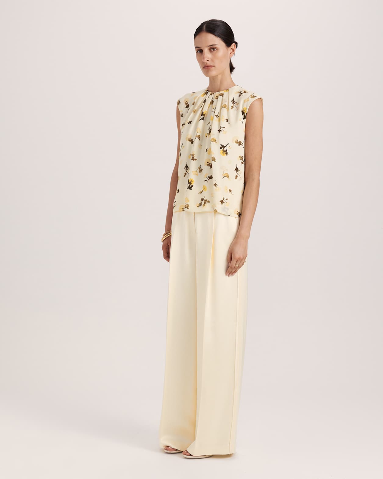Chandelier Silk Top in MULTI