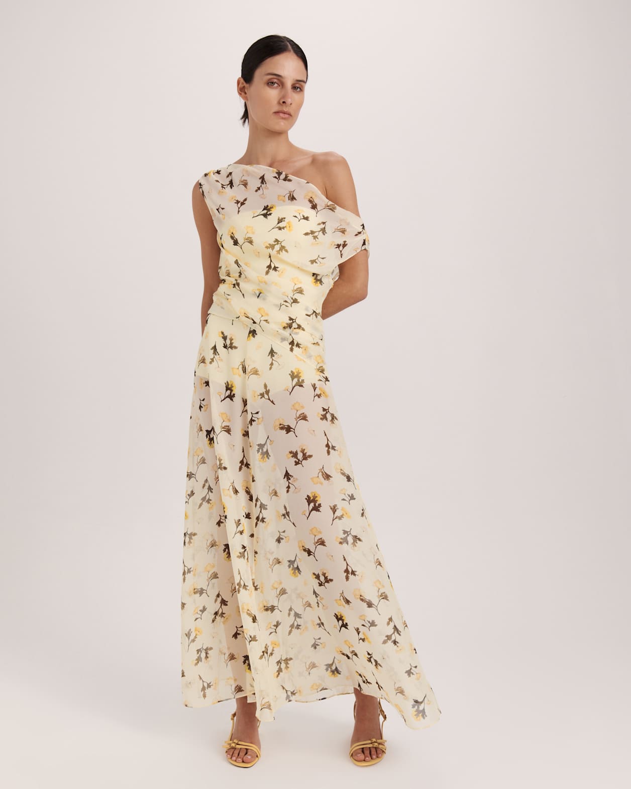 Chandelier Silk Skirt in MULTI