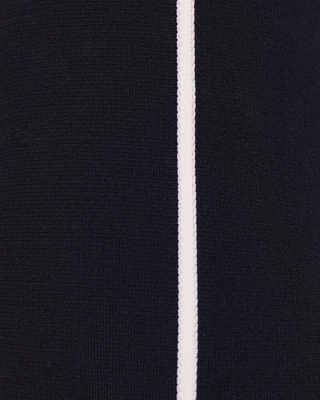 Mia Milano Knit Contrast Tip Pant in BLACK