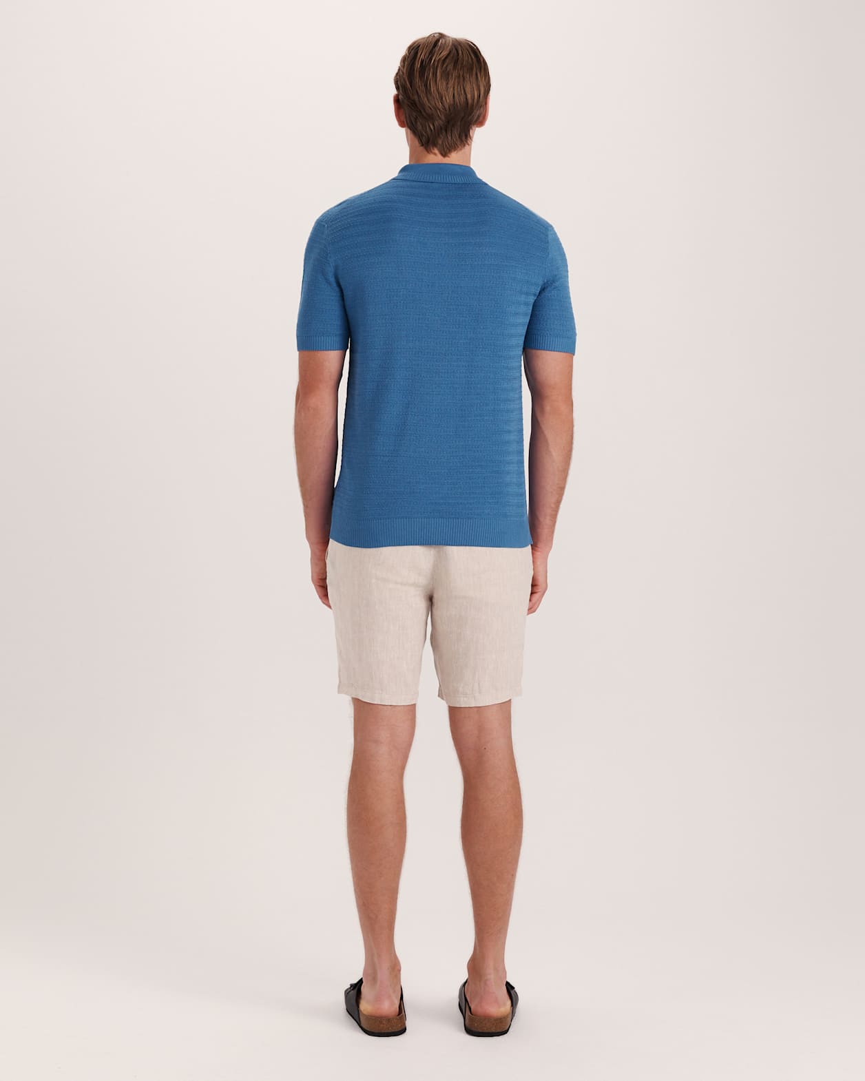 Aether Knit Polo in ROYAL BLUE