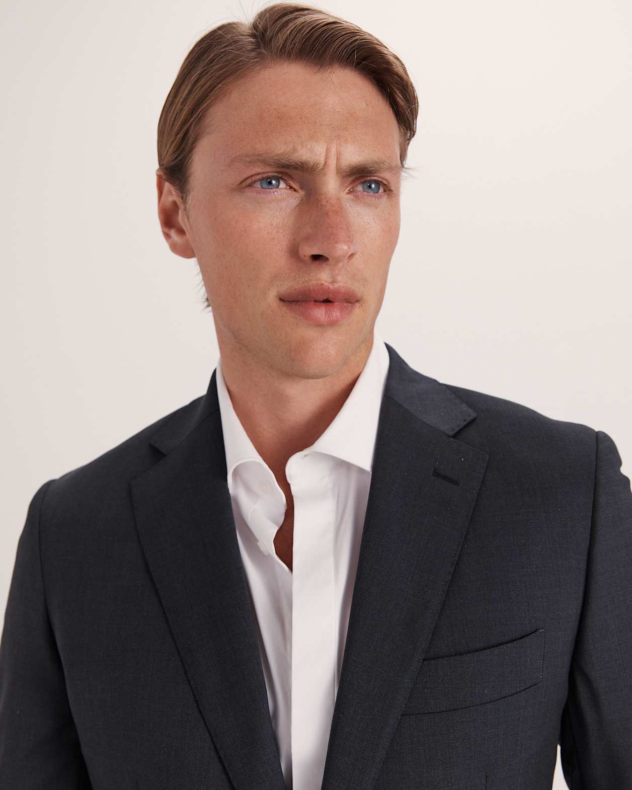 Sorkin Italian Wool Suit Jacket in CHARCOAL