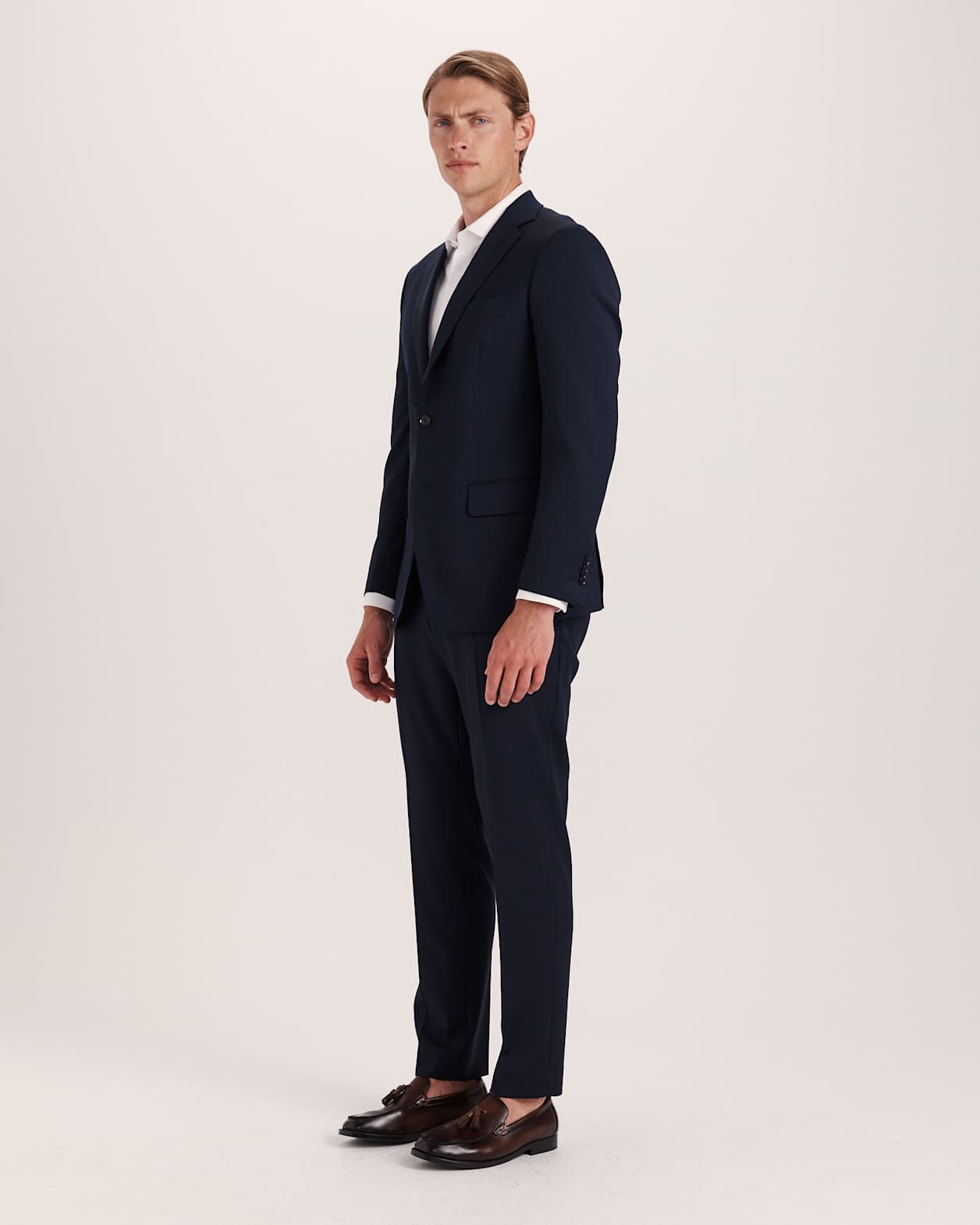 Sorkin Italian Wool Suit Jacket in NAVY