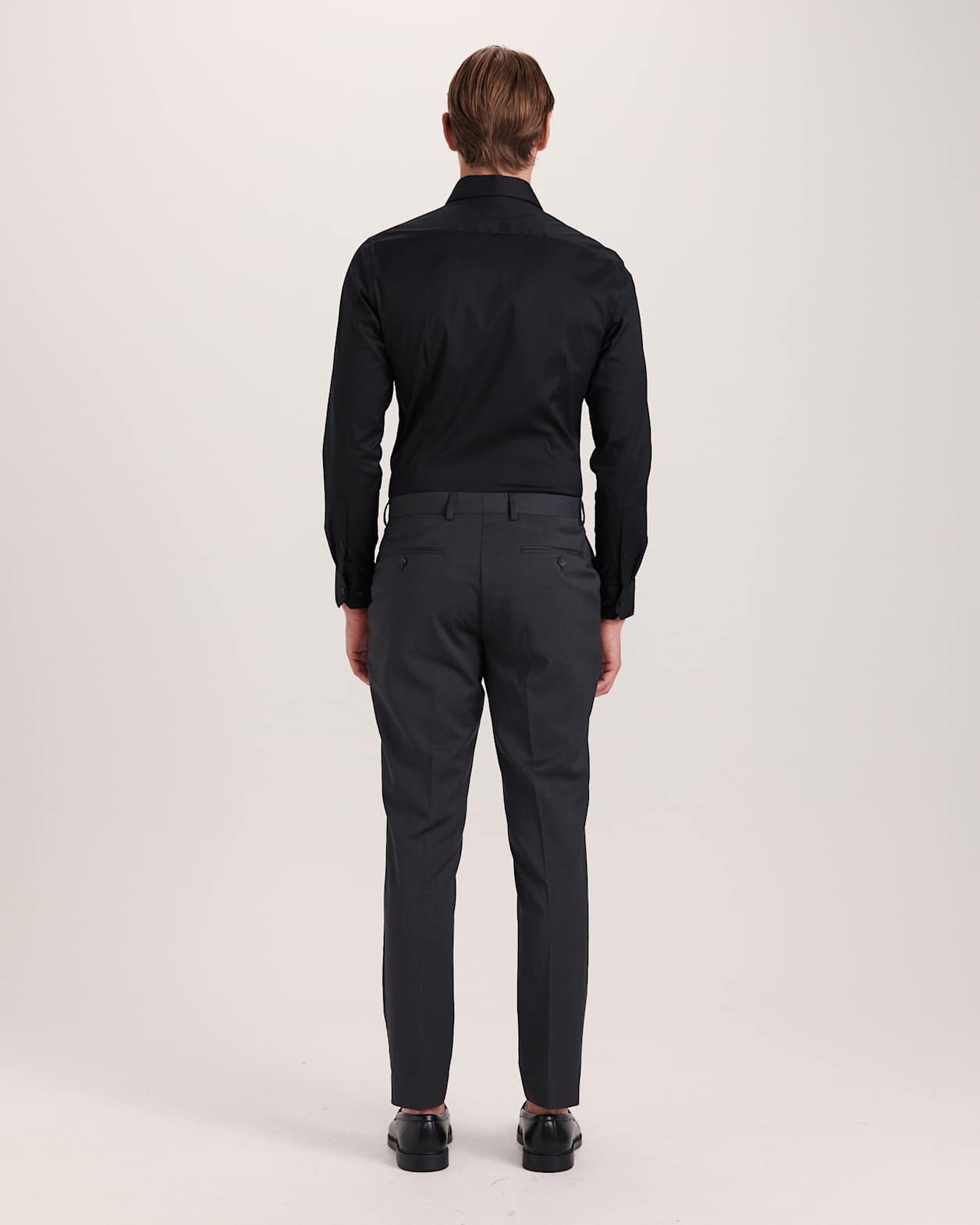 Sorkin Italian Wool Suit Pant in CHARCOAL