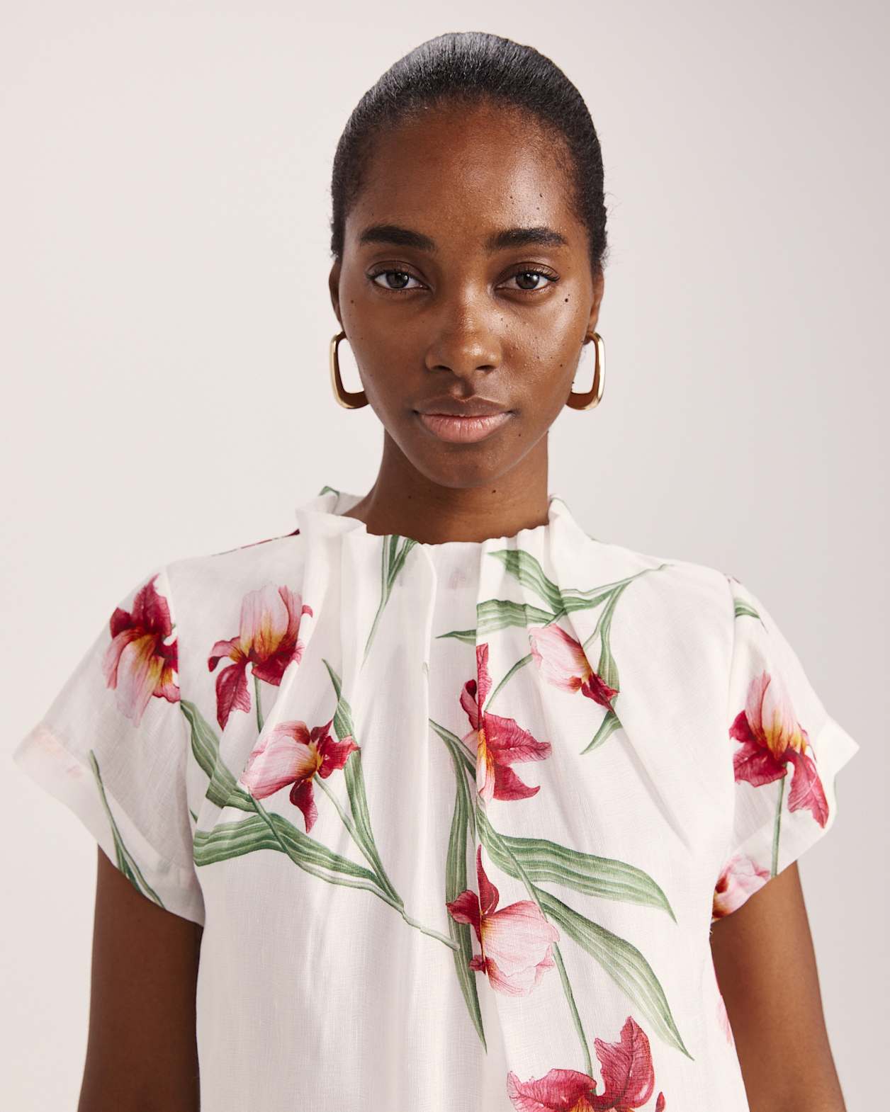 Saint Jean Silk Top in MULTI