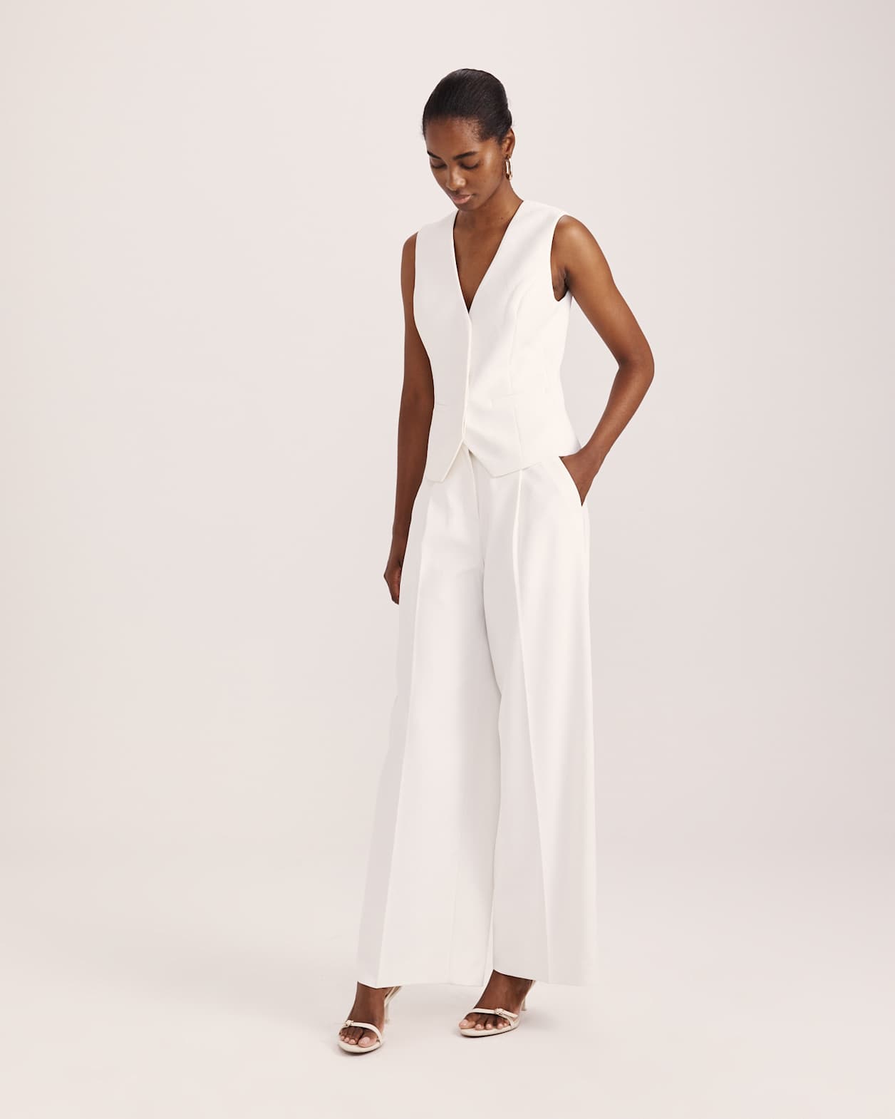 Dharma Pocket Pleat Front Pant in ALABASTER