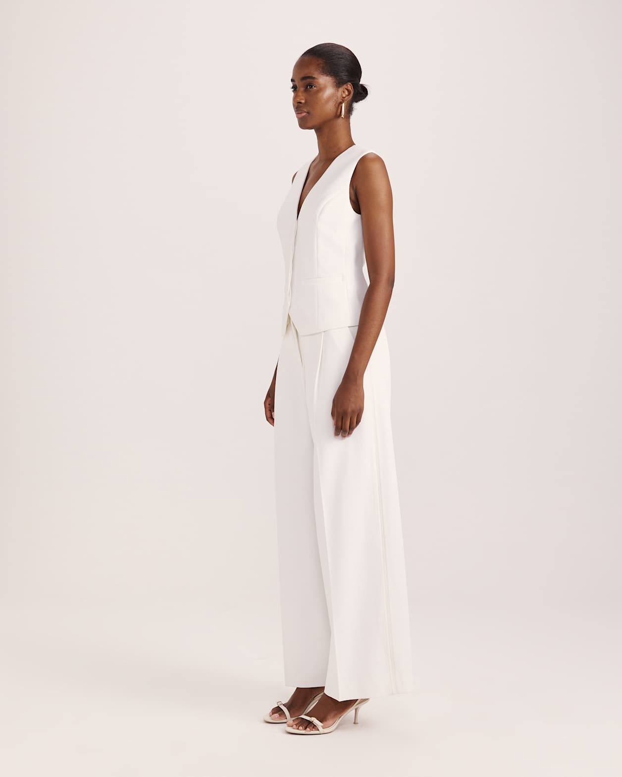 Dharma Pocket Pleat Front Pant in ALABASTER