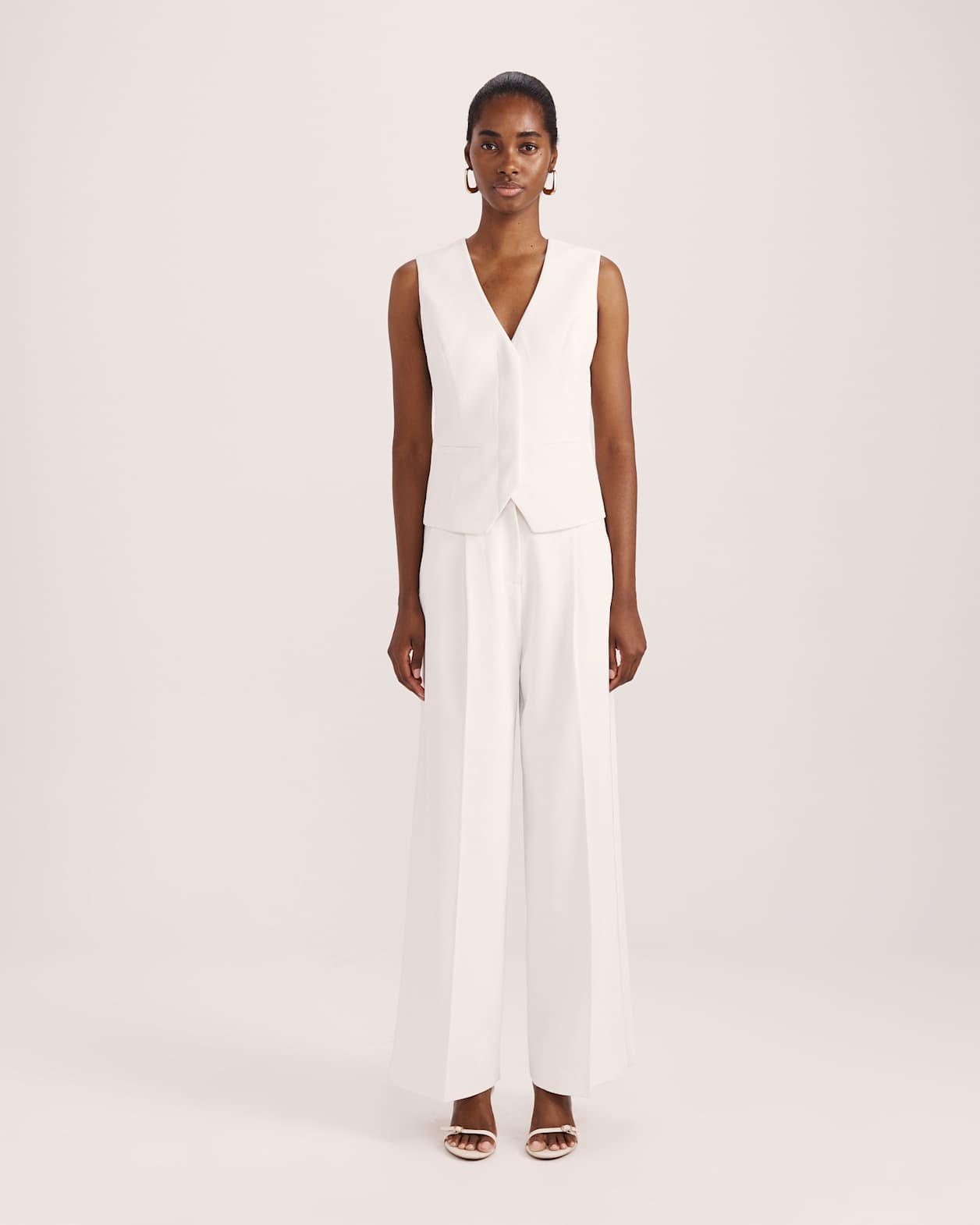 Dharma Concealed Vest in ALABASTER