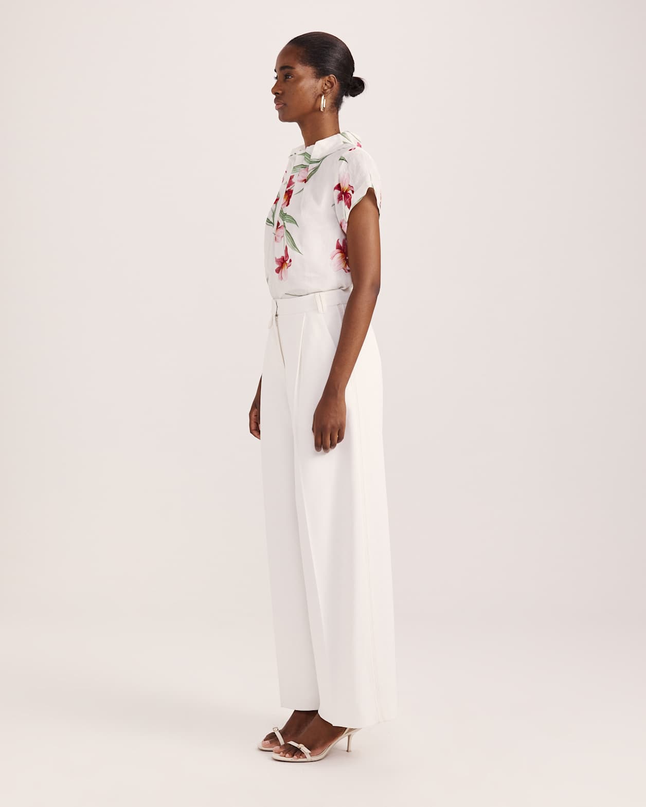 Dharma Pocket Pleat Front Pant in ALABASTER