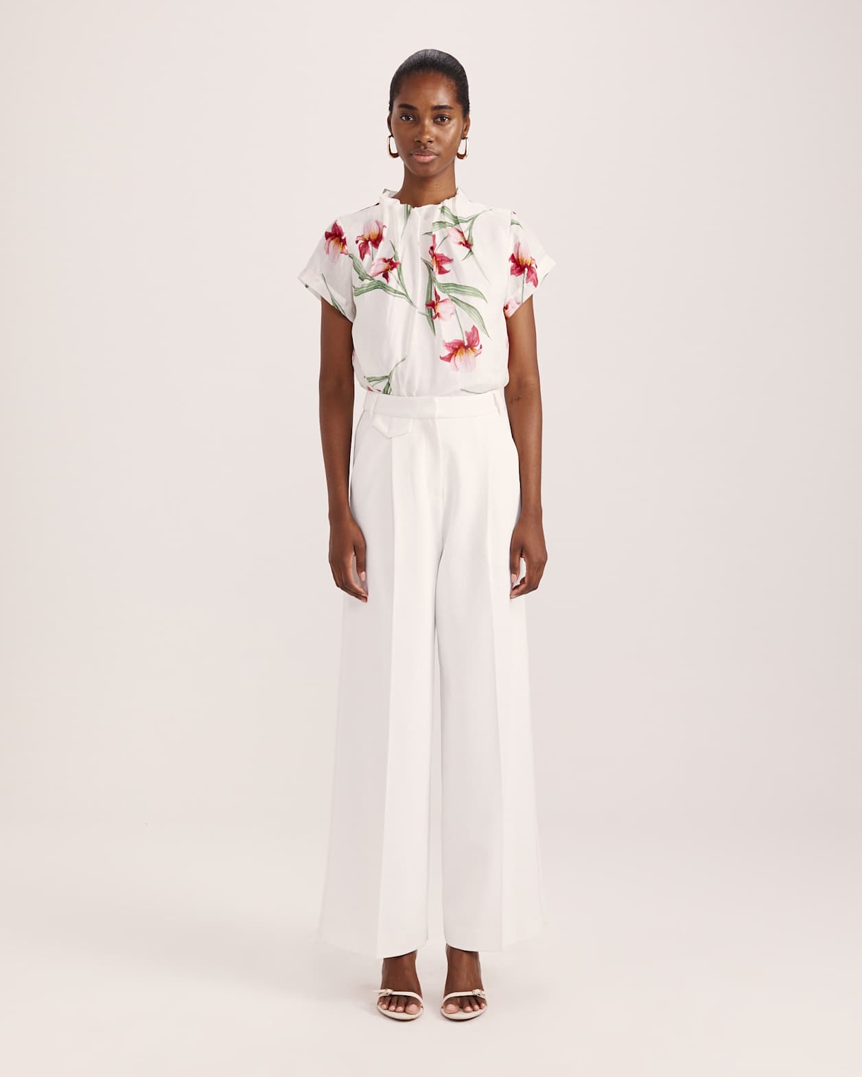 Dharma Pocket Pleat Front Pant in ALABASTER