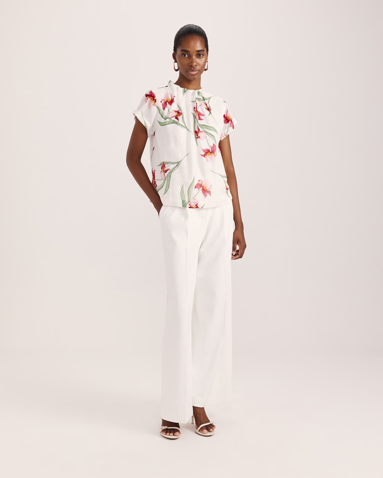 Saint Jean Silk Top in MULTI