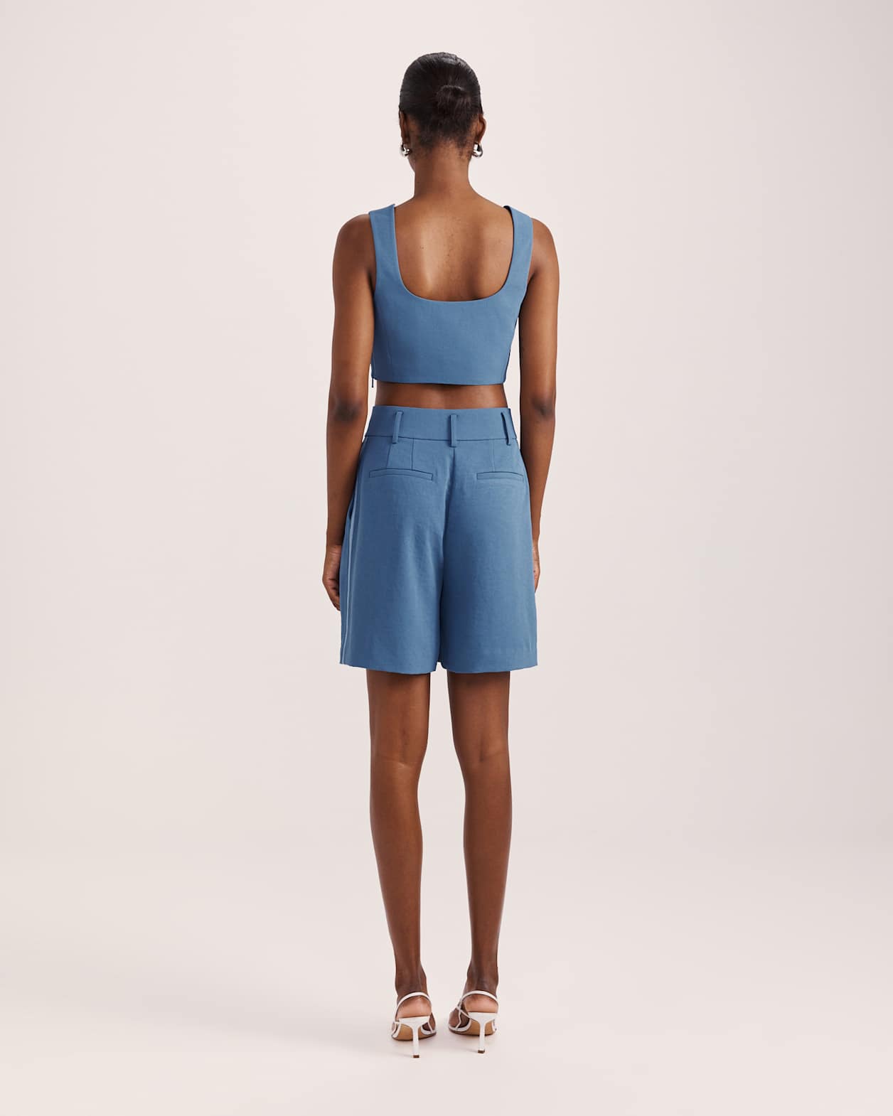 Dharma Bermuda Short in BLUE STEEL