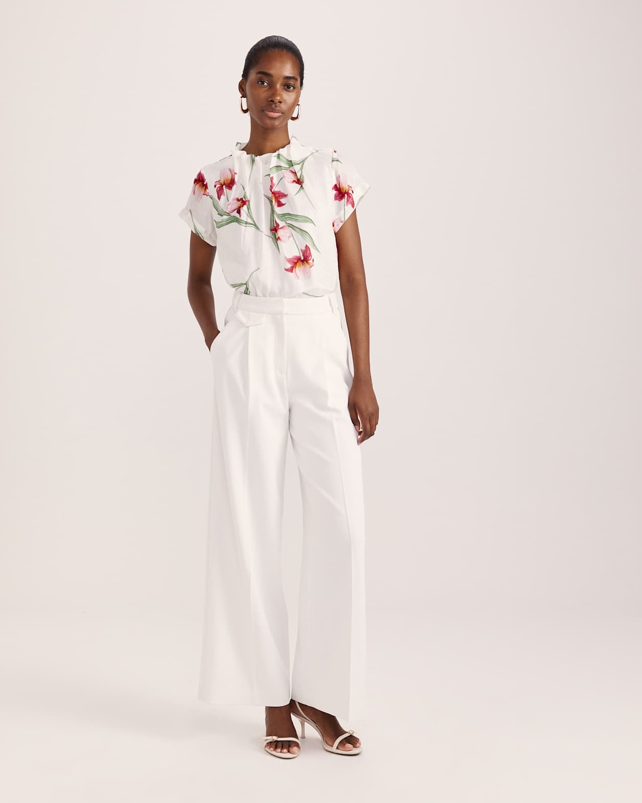 Saint Jean Silk Top in MULTI