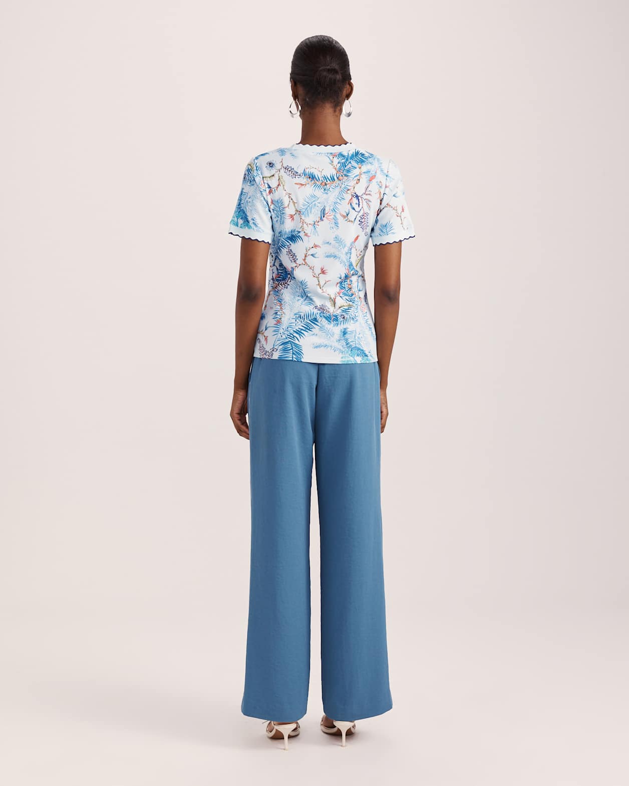 Riviera Rib Tee in MULTI