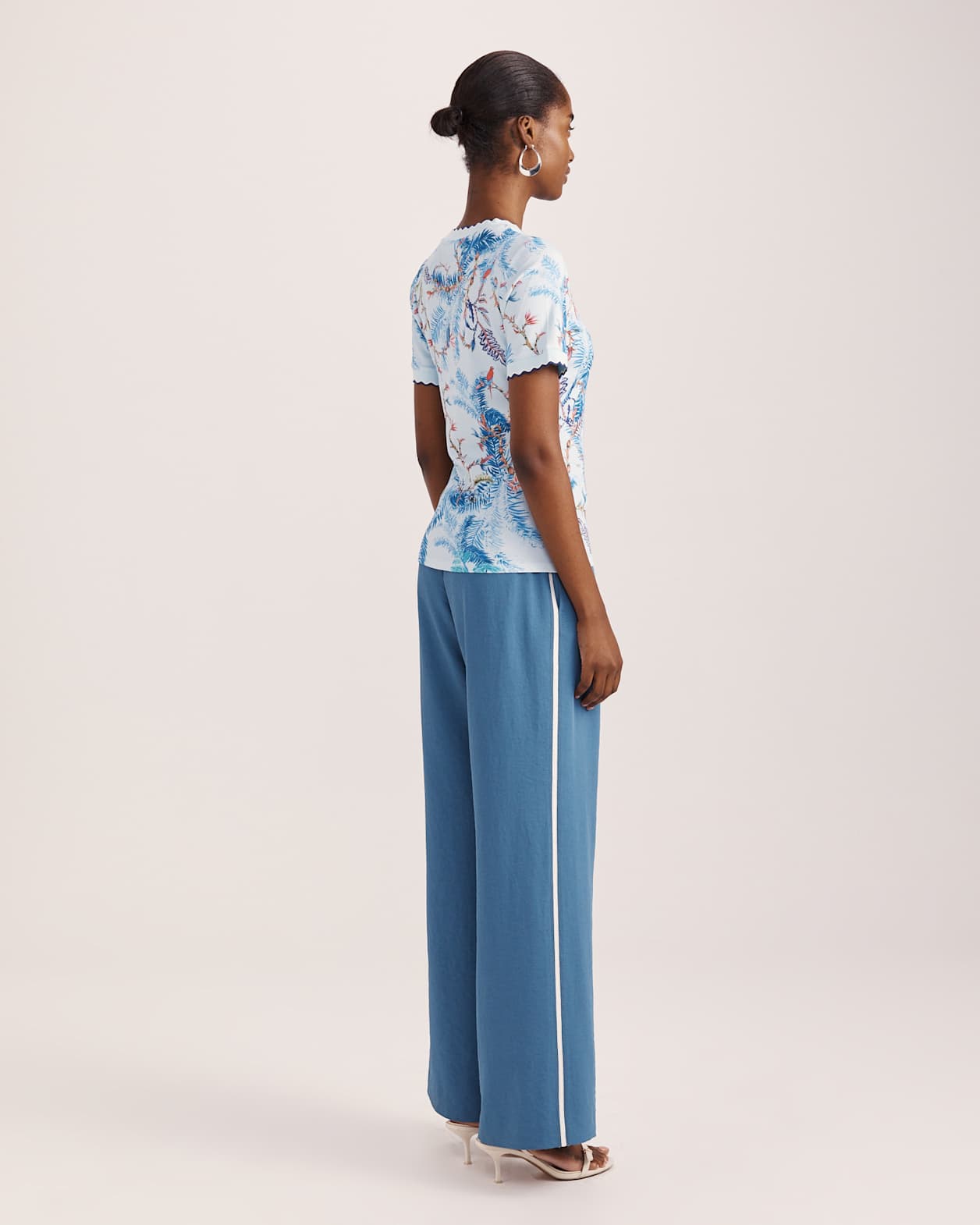 Riviera Rib Tee in MULTI