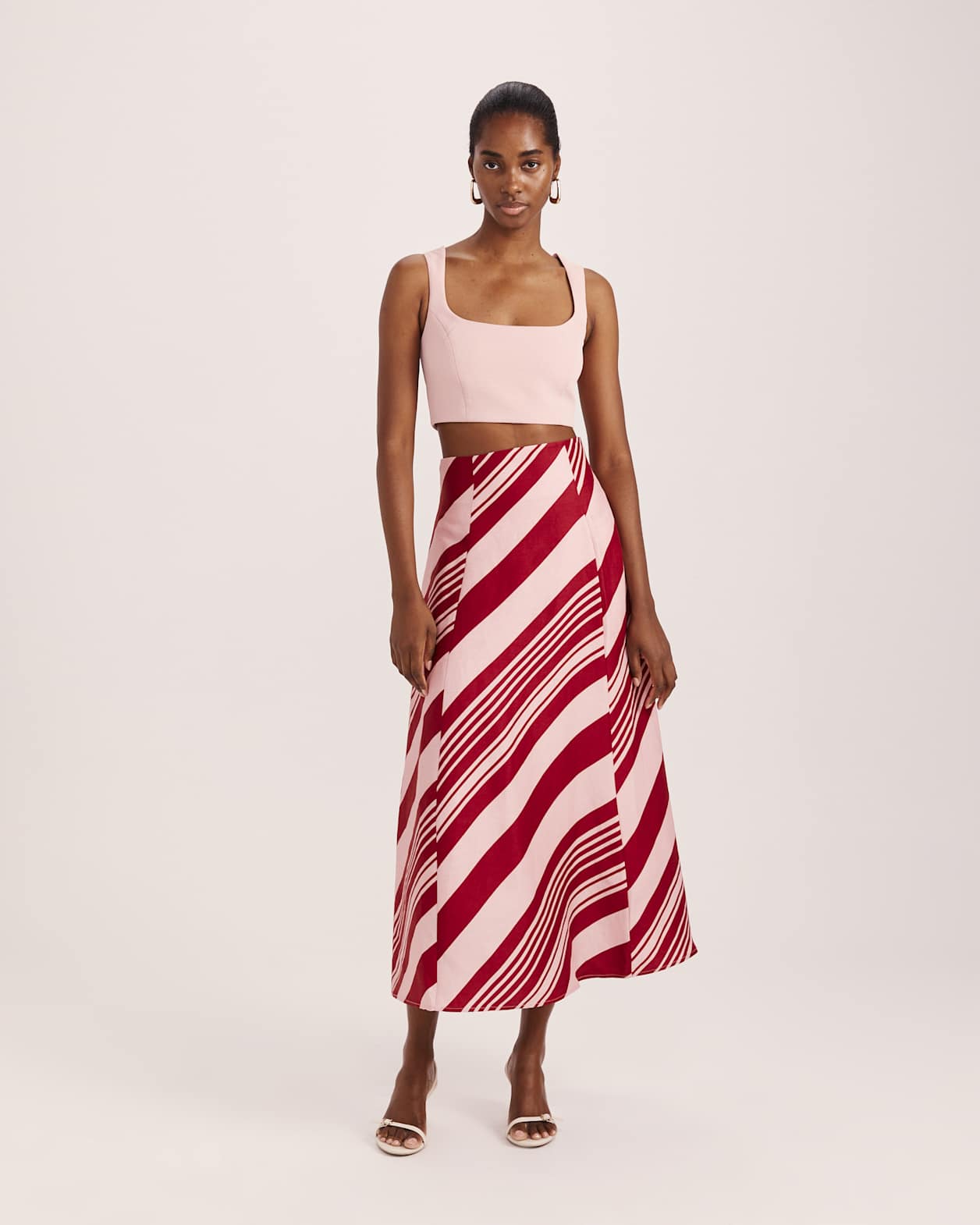 Dharma Cropped Bodice in ROSE