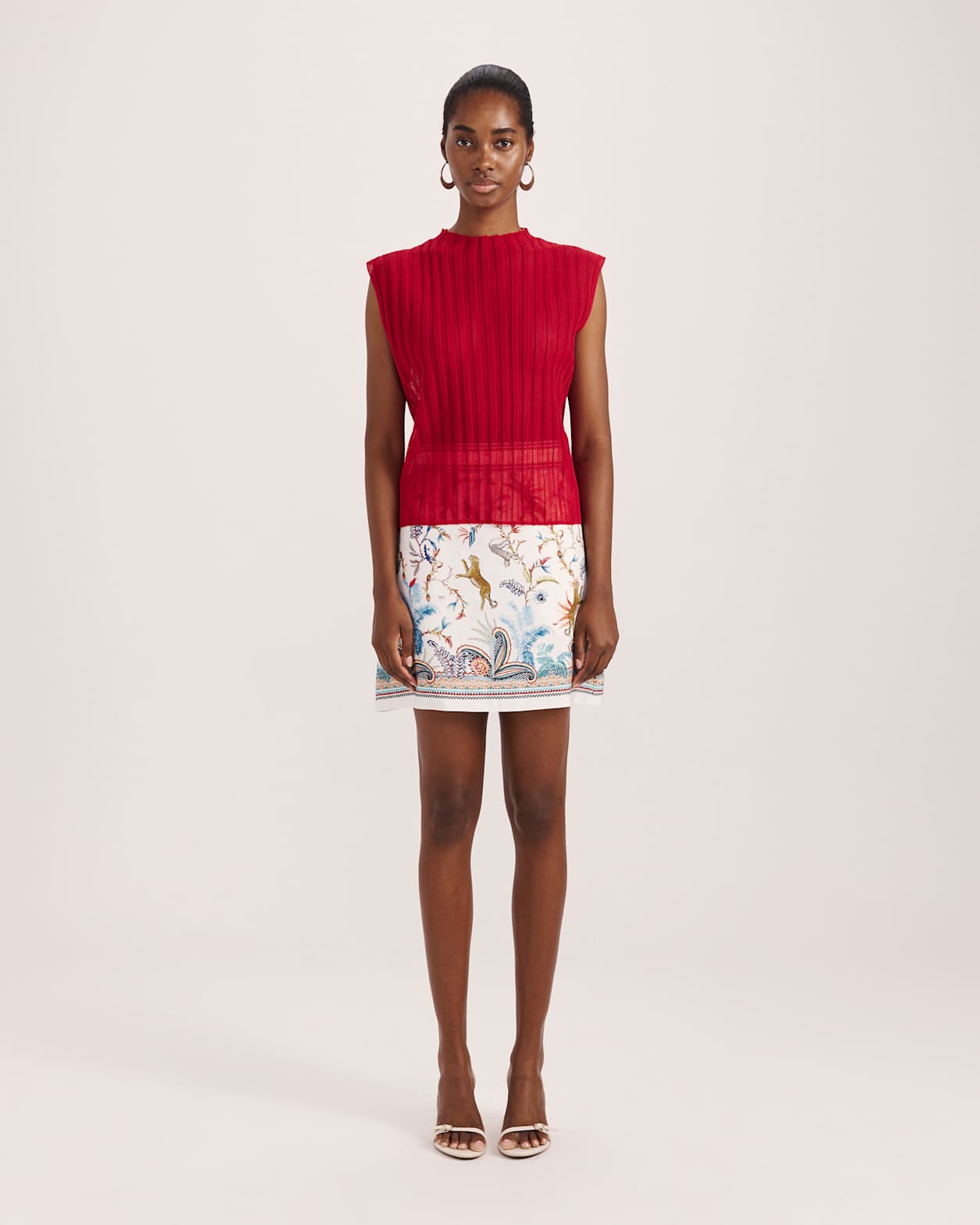 Riviera Mini Skirt in MULTI