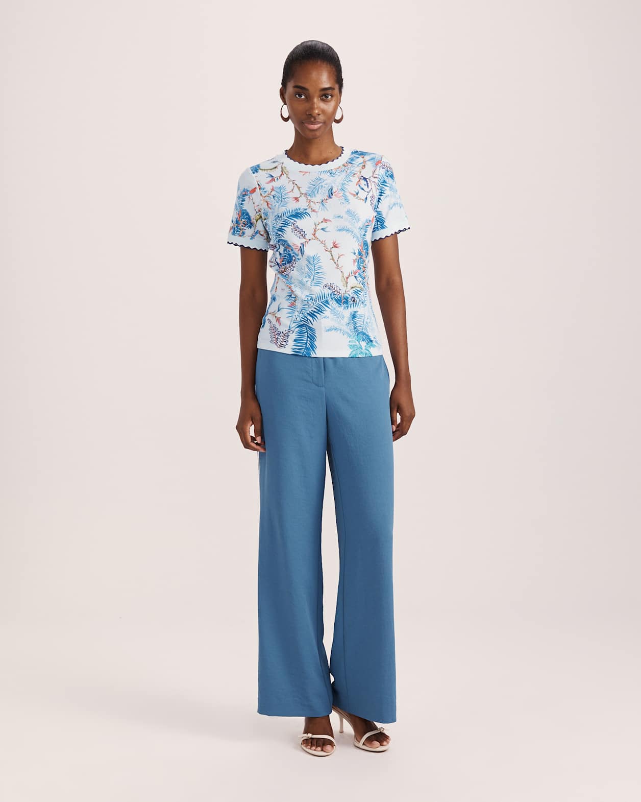 Riviera Rib Tee in MULTI