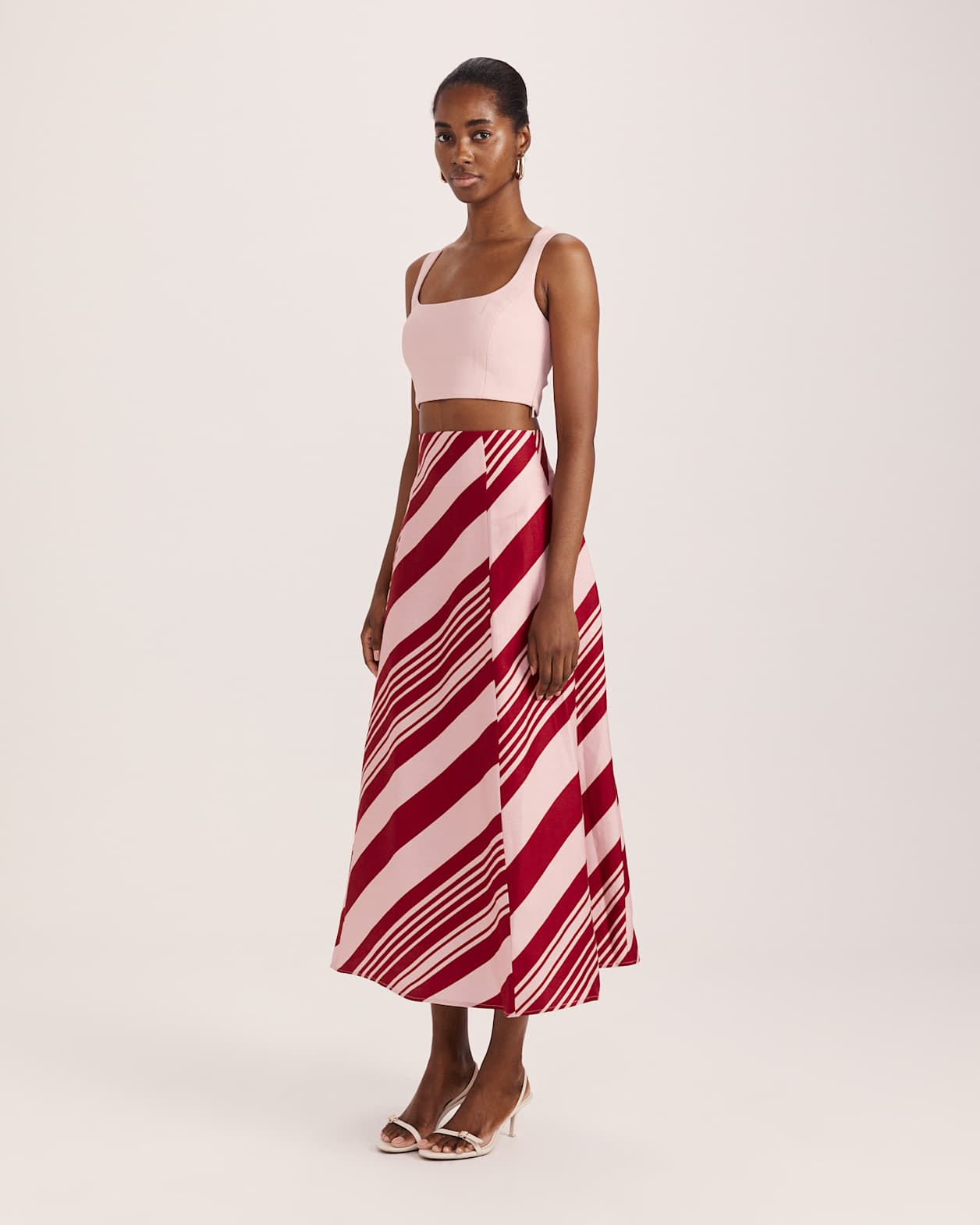 Dharma Cropped Bodice in ROSE