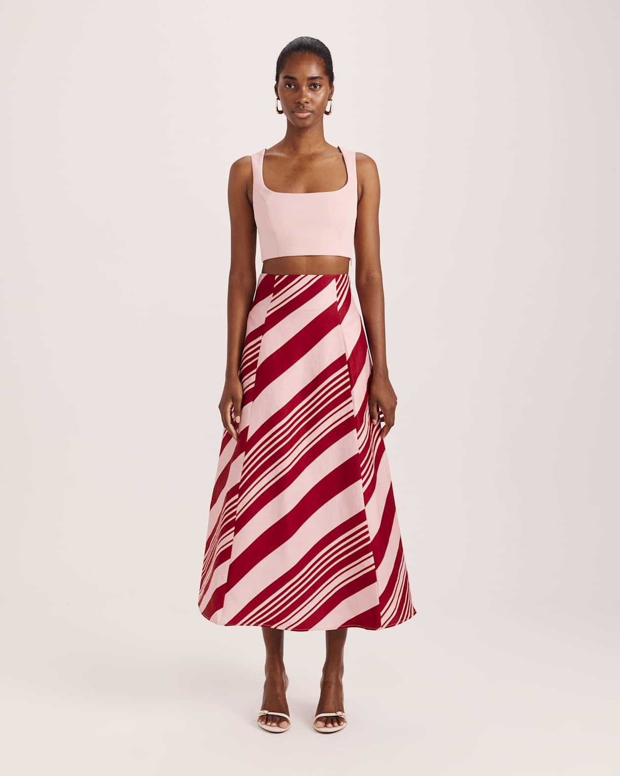 Dharma Cropped Bodice in ROSE