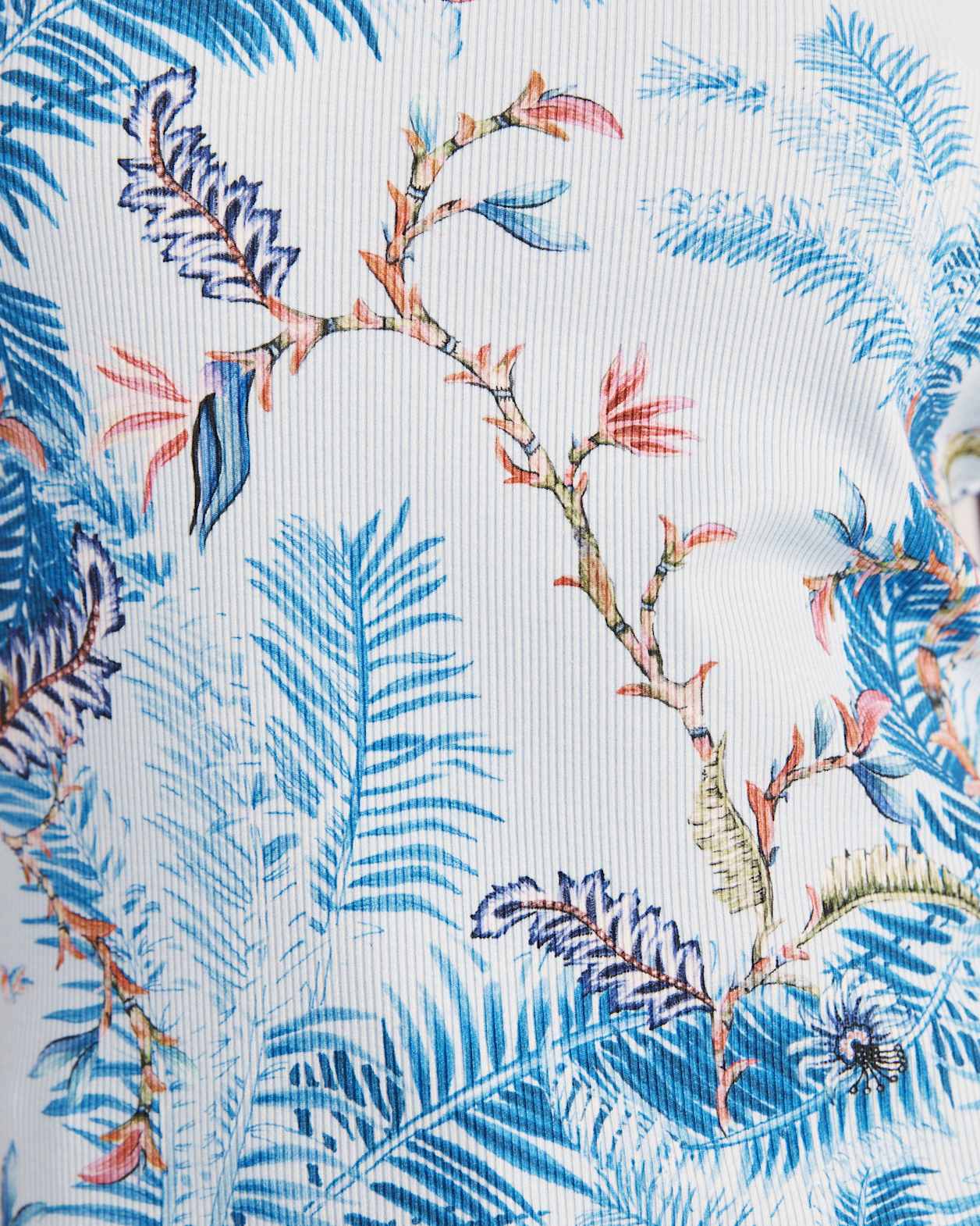 Riviera Rib Tee in MULTI