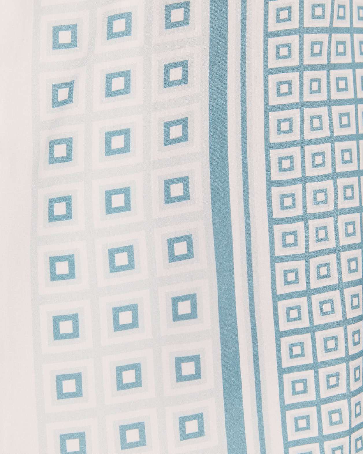 Hercules Short Sleeve Resort Print Shirt in SEA BLUE