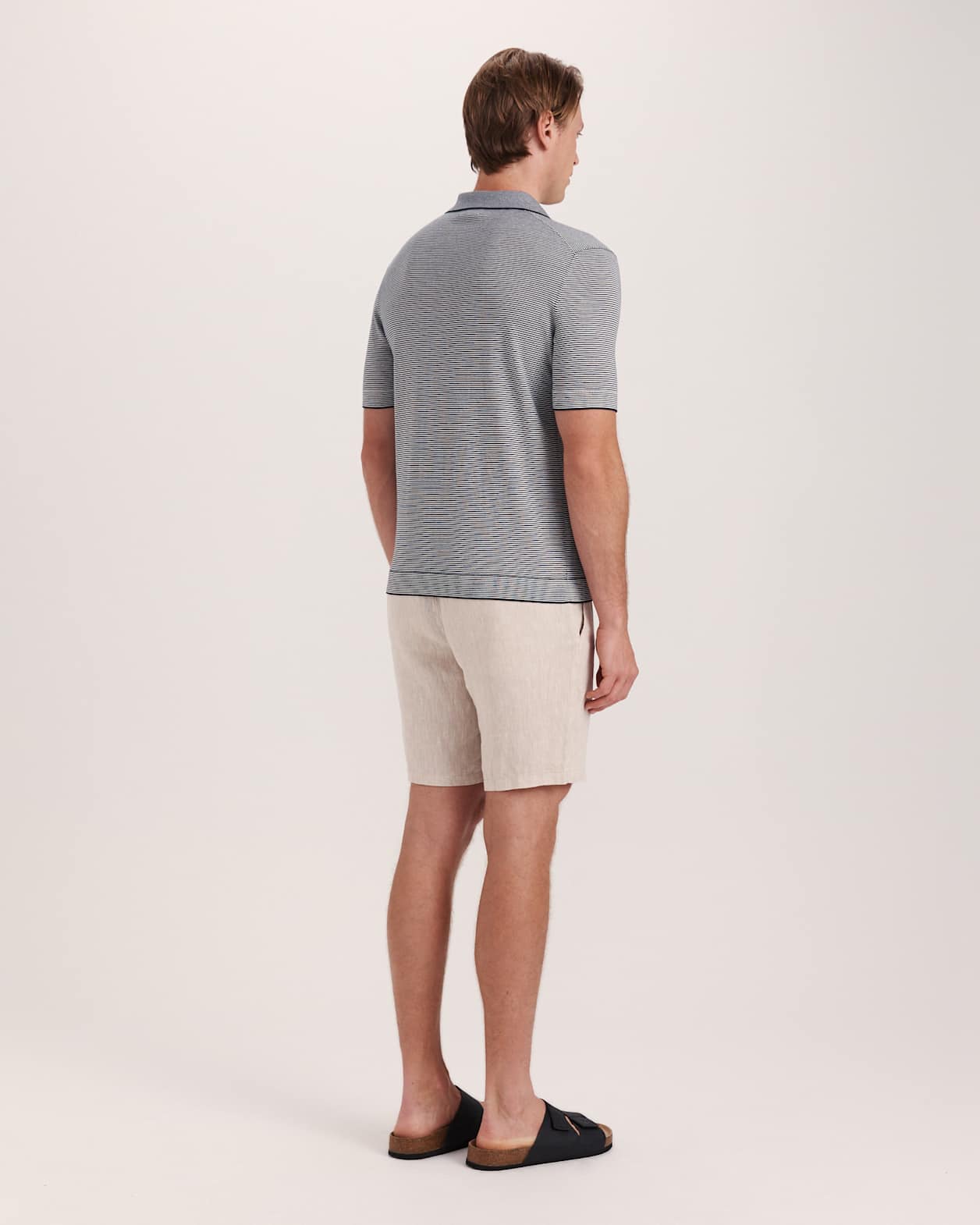 Nixos Knit Polo in INK