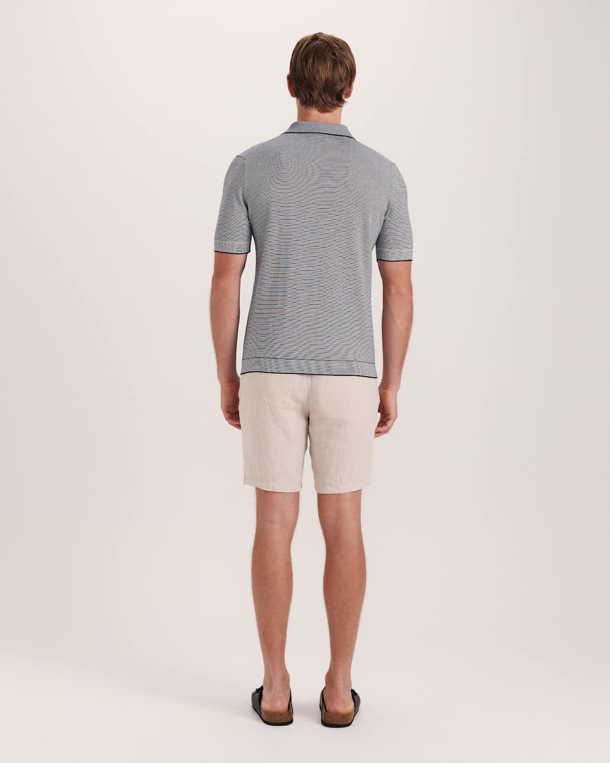 Nixos Knit Polo in INK