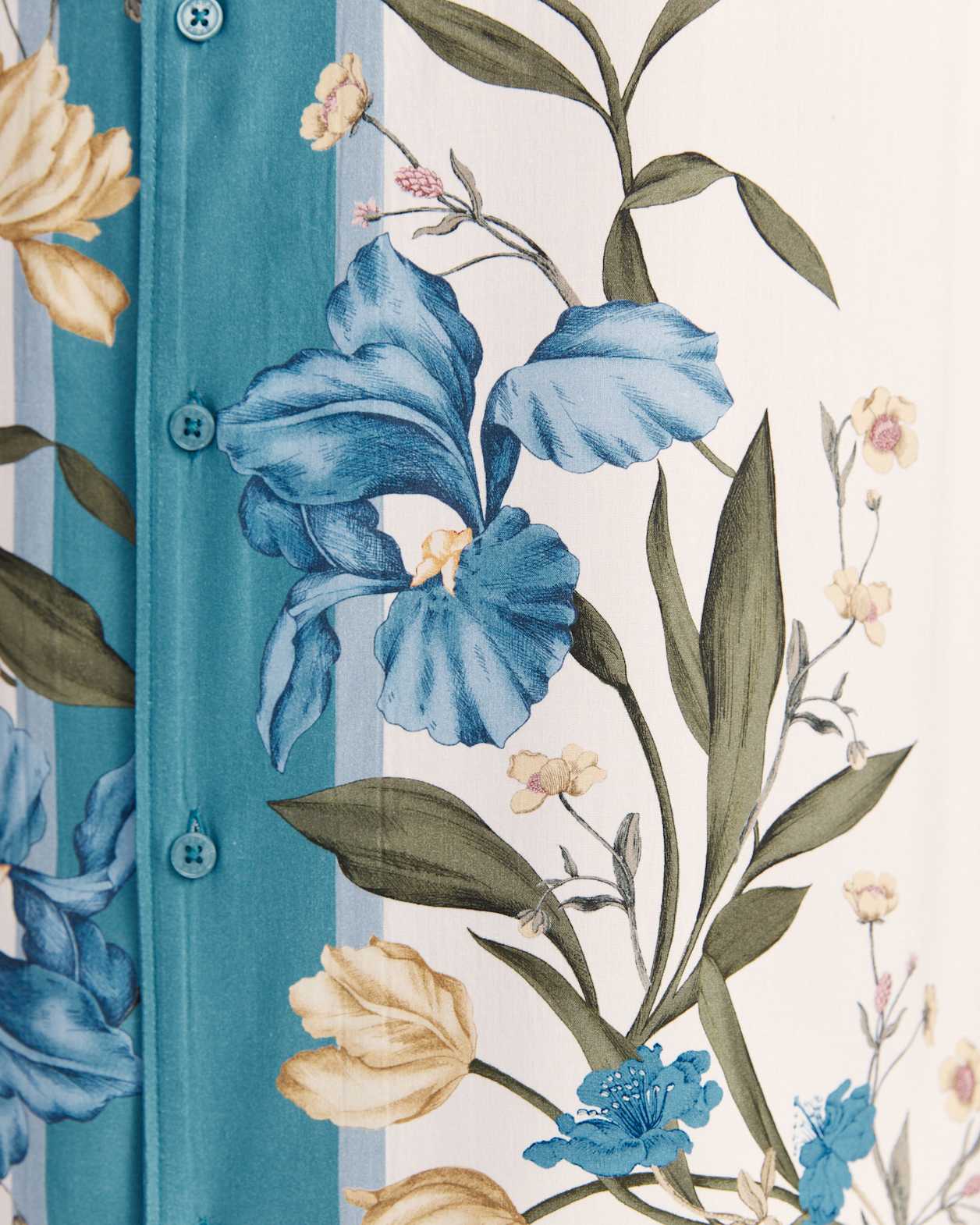 Olympus Print Short Sleeve Resort Shirt in MULTI