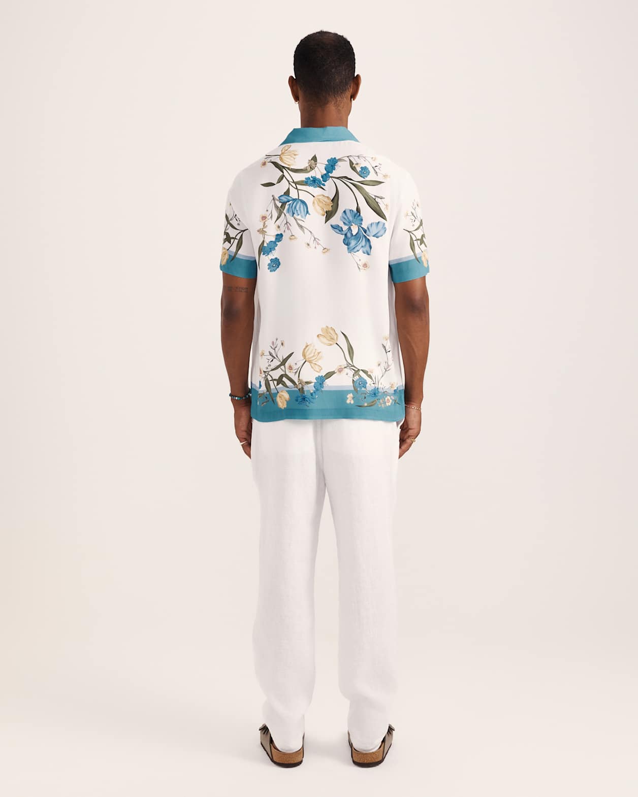 Olympus Print Short Sleeve Resort Shirt in MULTI