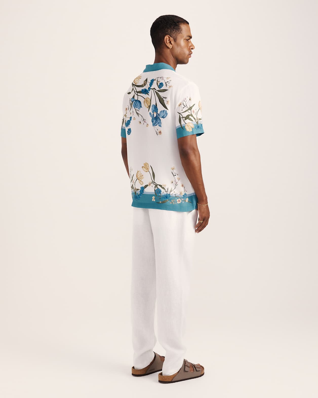 Olympus Print Short Sleeve Resort Shirt in MULTI