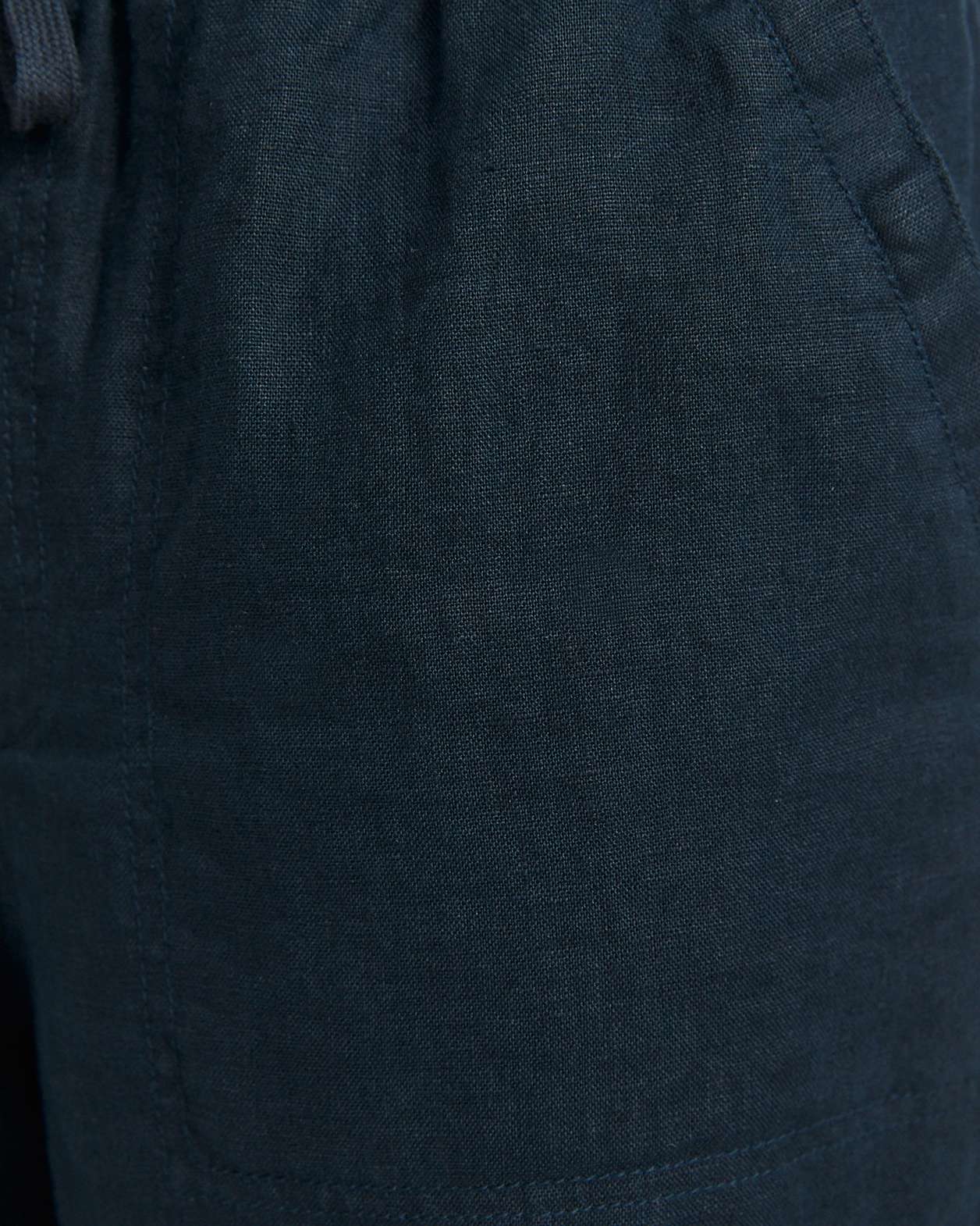Kent Linen Pant in CARBON