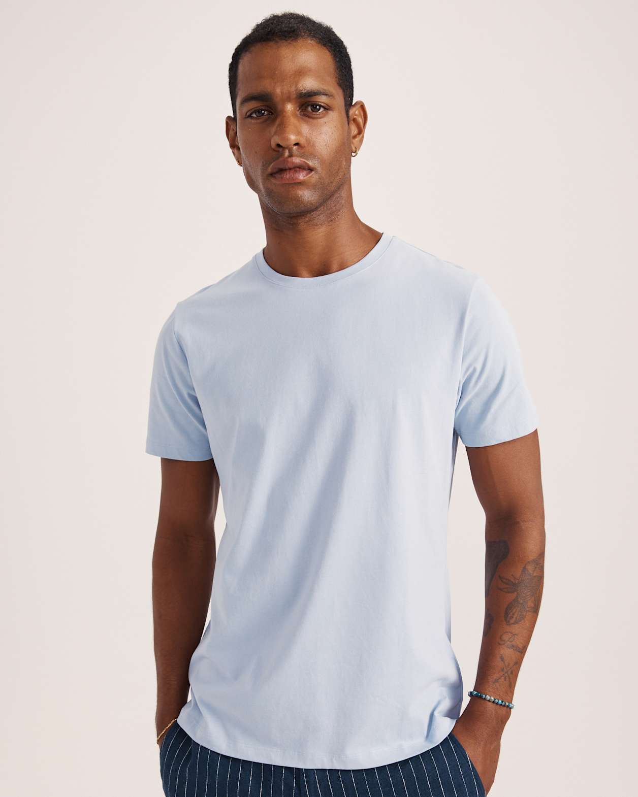 Super Soft Tee in POWDER