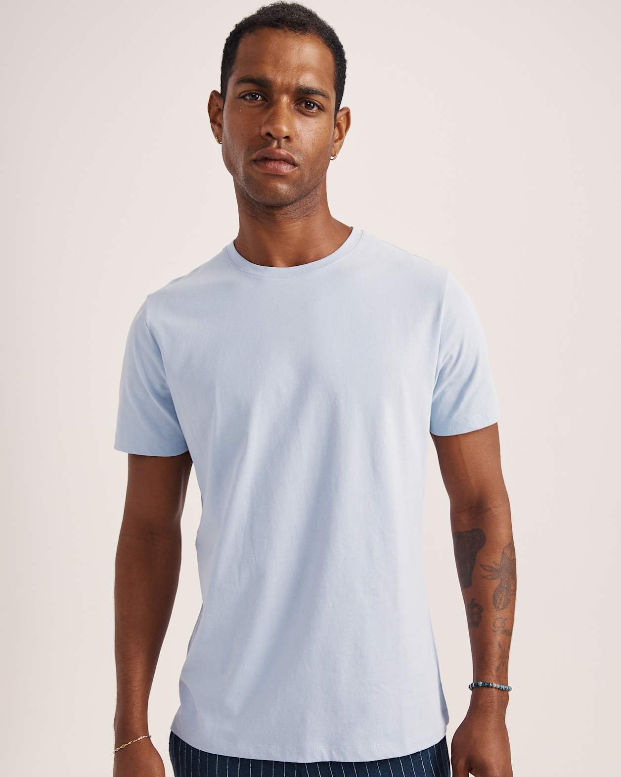 Super Soft Tee in POWDER