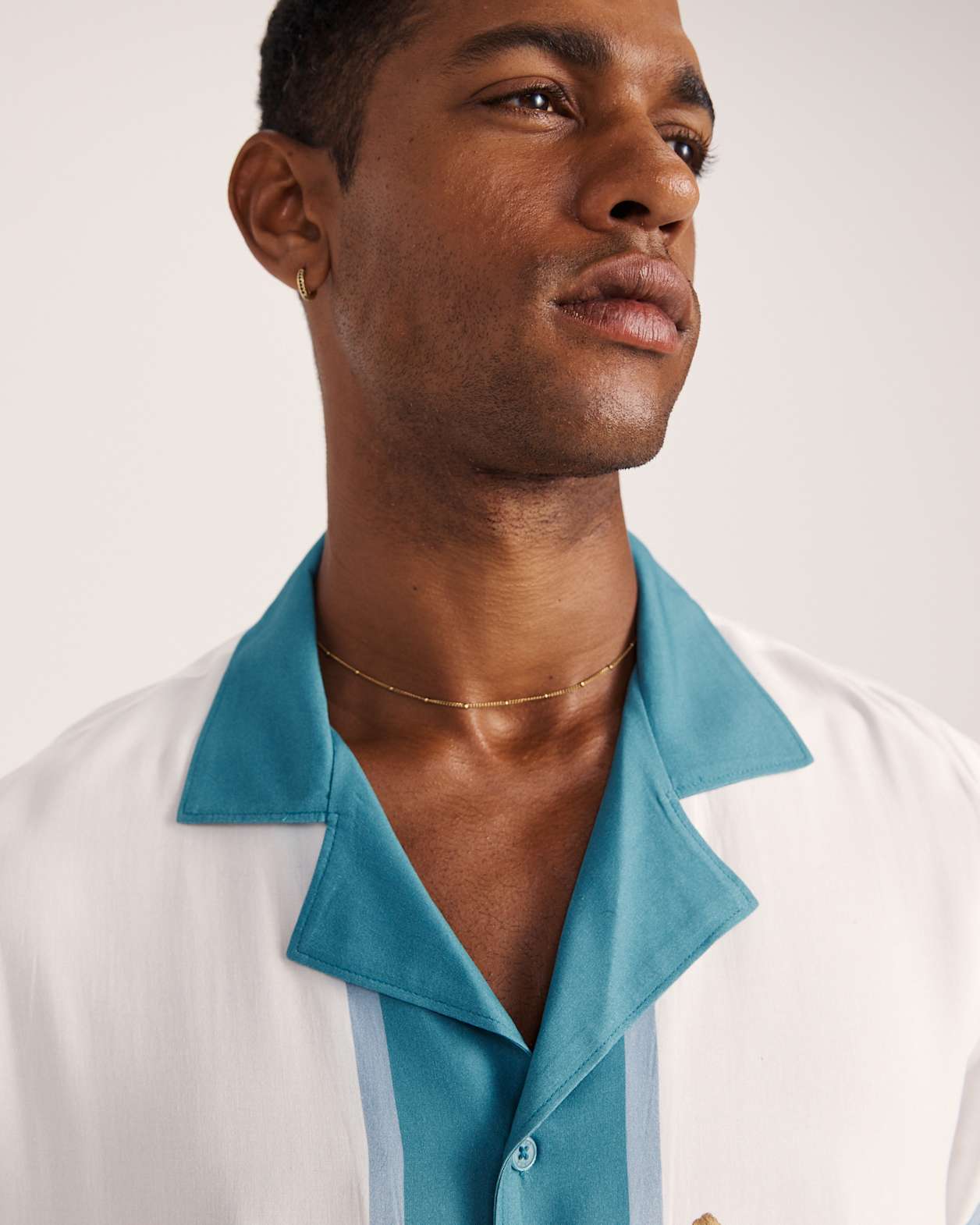 Olympus Print Short Sleeve Resort Shirt in MULTI