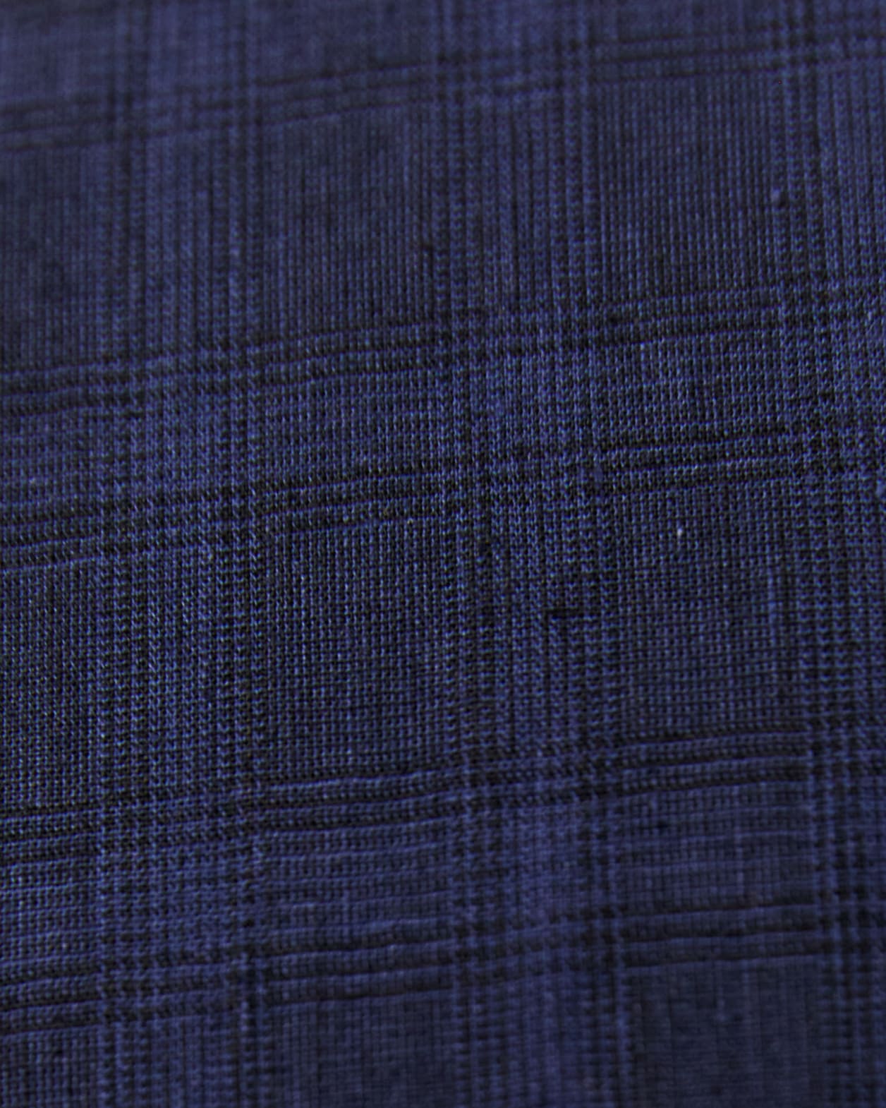 Wick Cotton Linen Check Blazer - SABA