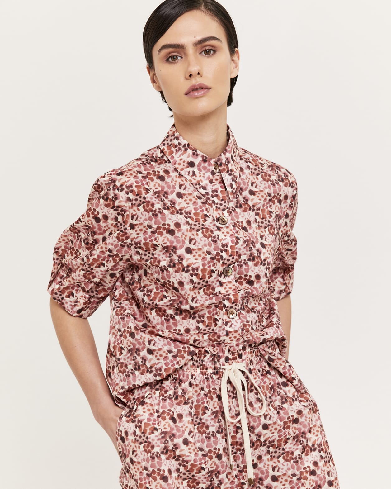 Pebble Short Sleeve Shirt in MULTI