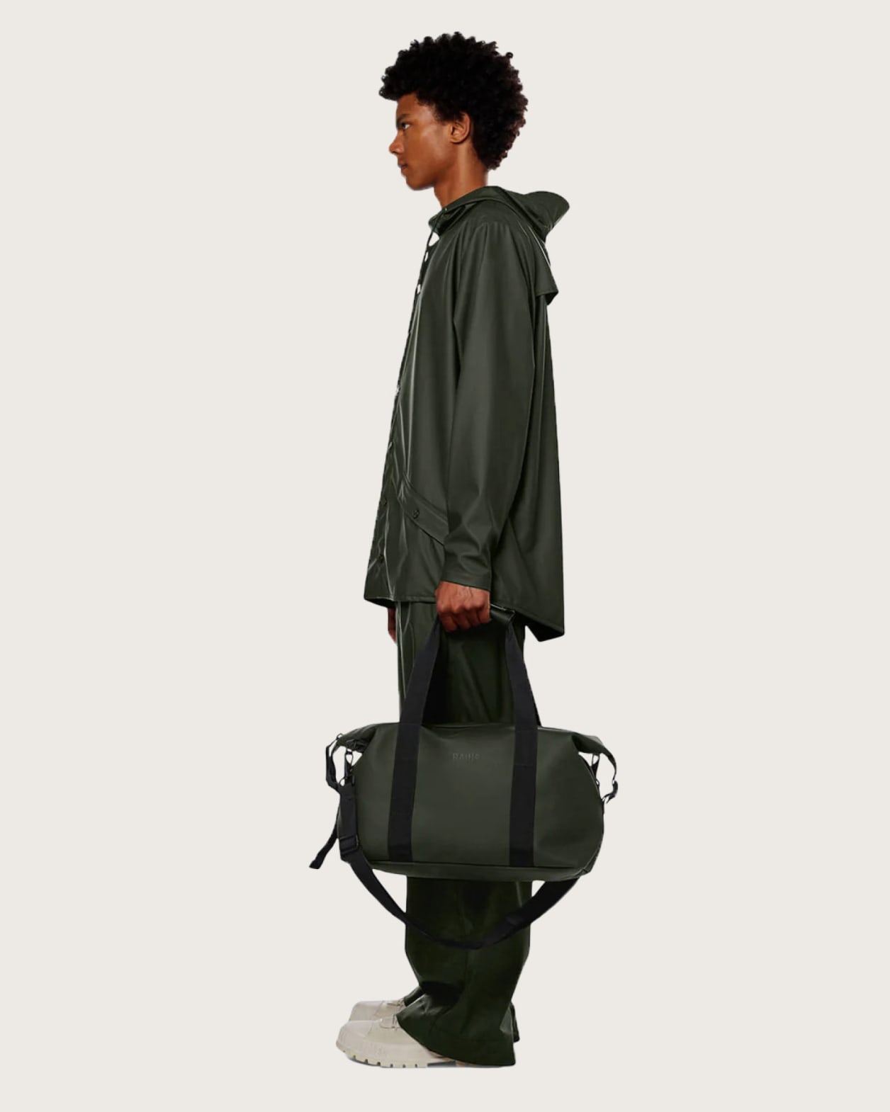 Rains Small Weekend Bag in GREEN