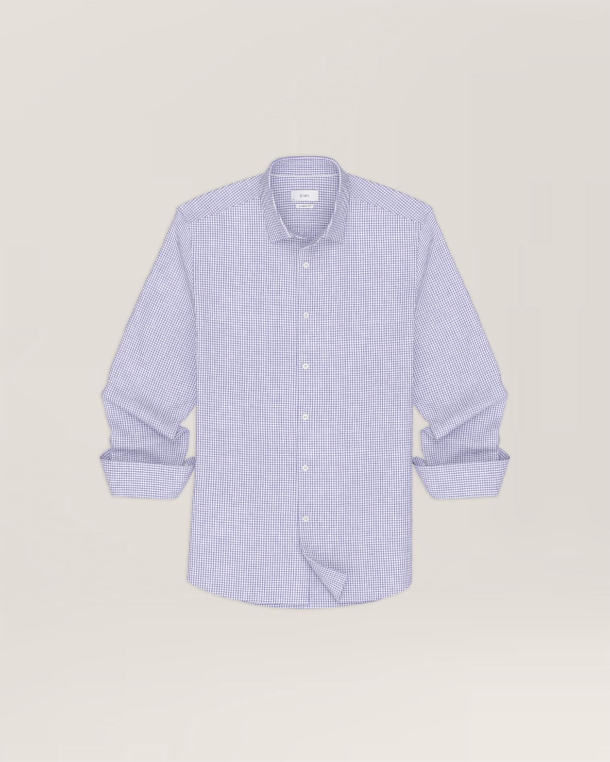 Anderson Long Sleeve Classic Check Shirt - SABA