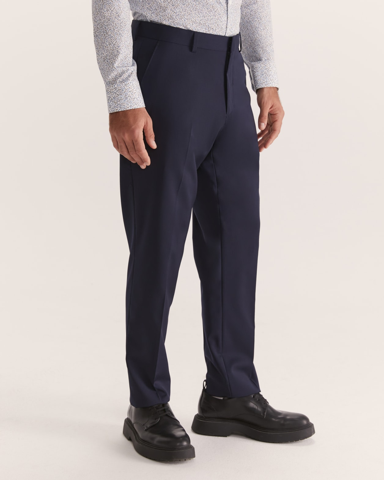 Sorkin Wool Suit Pant in NAVY