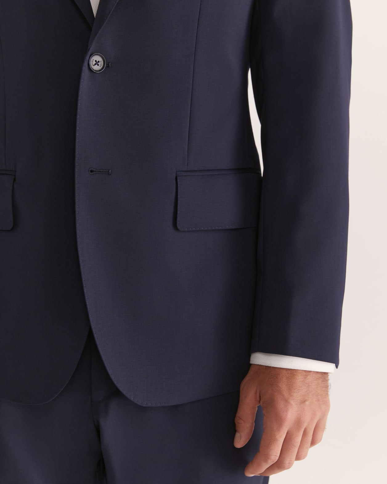 Sorkin Wool Suit Jacket in NAVY