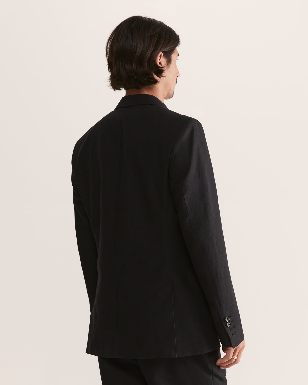 Taranto Cotton Linen Suit Jacket - SABA