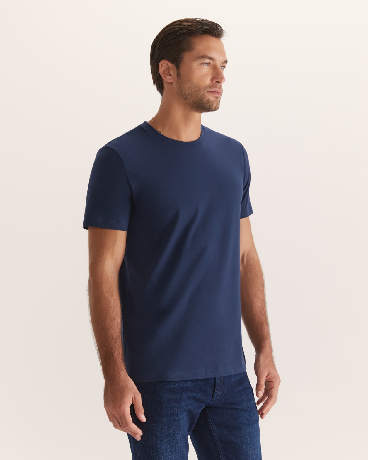Super Soft Tee in FRENCH NAVY