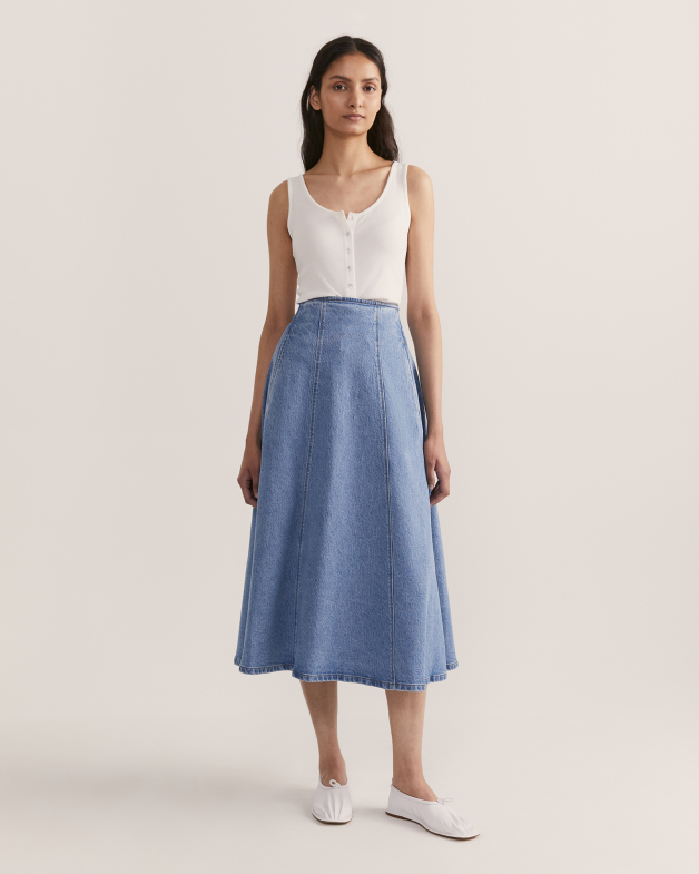 Saba hotsell denim skirt