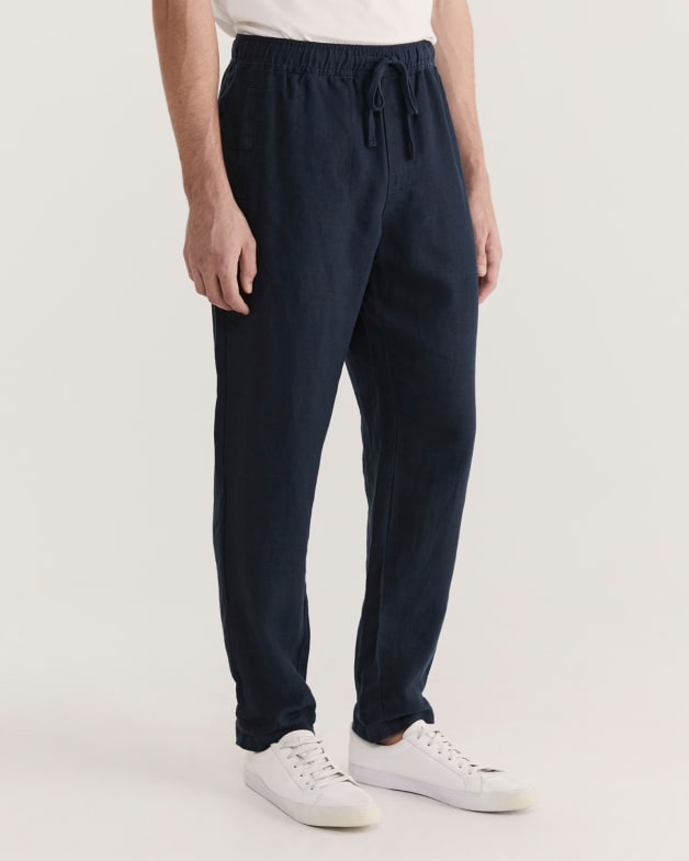 Linen pants mens australia hot sale