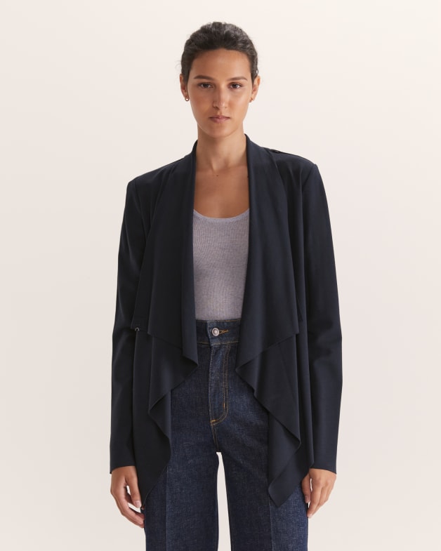 Saba karlie on sale ponte cardigan