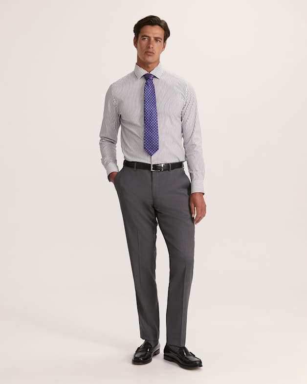Wool trousers mens casual outlet